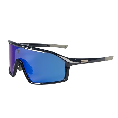Endura Gabbro II Ciclismo Gafas para Hombre, Azul marino, Talla única