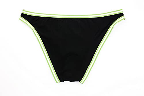 COMLIFE Mens Ice Silk Low Rise Triangle Underwear Hollow Out Open Front Bikini Briefs4