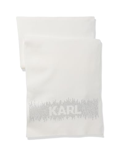 KARL LAGERFELD womens Krystal Karl Sparkle Super Soft Scarf2