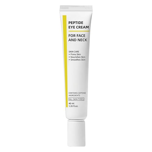 Crema Hidratante Contorno de Ojos - 40ml Humectante Iluminador - Crema de Levantamiento de Ojos,Para Rutina Diaria Y Nocturna Hombre Mujer Anti Ojeras Y Firmeza Facial