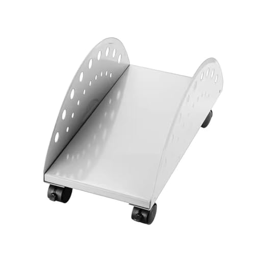 Soporte para CPU CPU Bracket Chasis Soporte Base Escritorio Computadora Bracket Móvil Removible Soporte Computadora (Blanco) miniatura 1