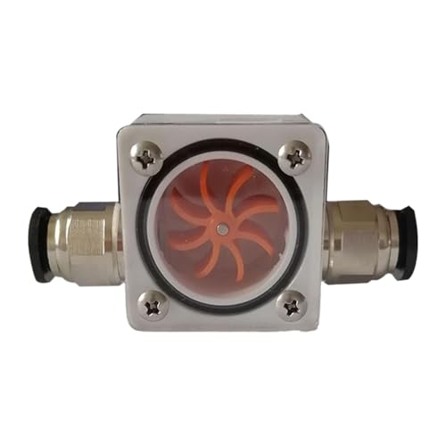 Caudalímetro de agua de aleación de 8 mm con función antiquemaduras