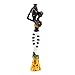 3Pcs African Figure Sculpture Tribal Lady Figurine Statue Decor Collectible Art Piece, 7.5-Inch