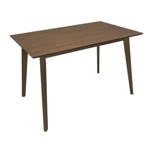 Opiniones y reviews de Mesa Antecomedor los preferidos por los clientes. 41 MUNDO IN MUEBLES Mesa de Comedor 120X70 Madeira Chapa Nogal | Mesa Rectangular de 120x70 cm | Diseño Moderno en Color Nogal | Estructura Robusta y Elegante | Ideal para Comedor,...