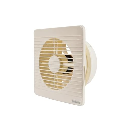 HEWA Onyx 6 inch 150mm high speed Ventilation Exhaust Fan for bathroom, kitchen with 2 year warranty (Ivory)