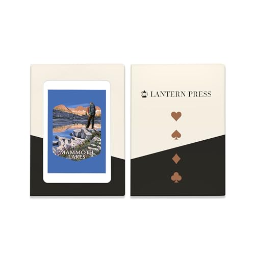 Mammoth Lakes California Baraja Poker 52 Cartas miniatura 4