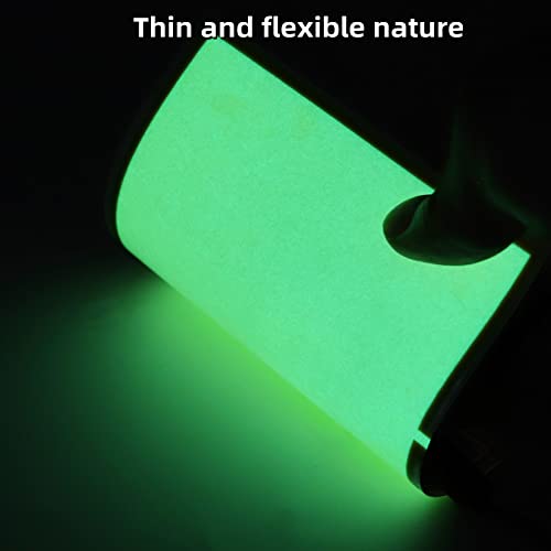 Ygmylandbb Electroluminescent Panels, EL Panels light, EL Sheets 10 cm x 10 cm (3.93" x 3.93") ON/Slow Flash/Fast Flash, Green, 1Pack - Image 2