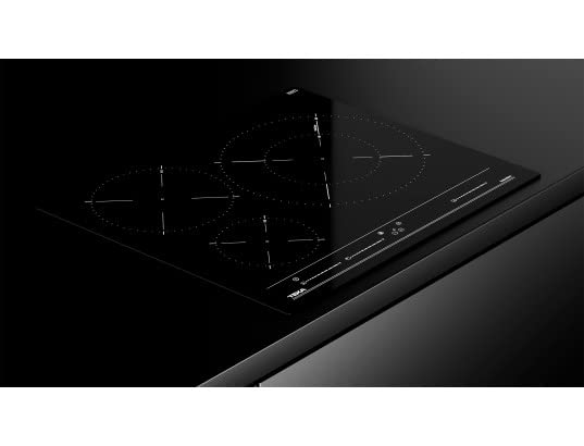 TEKA Placa Inducción 60 cm, 3 Zonas de Cocción, Touch Control Multislider, 7400 W, Modelo IBC63320MSS