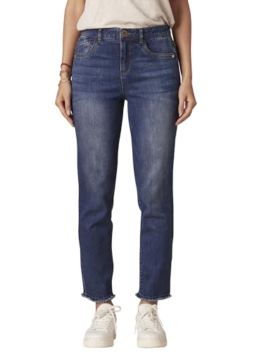 Democracy Women's Ab Solution Slim Straight, Blue