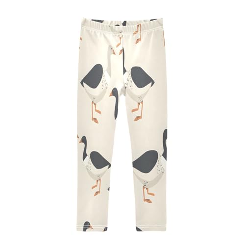 Bolaz Toddler Girls Leggings Printed Yoga Pants Leggings Many Wild Geese for Kids