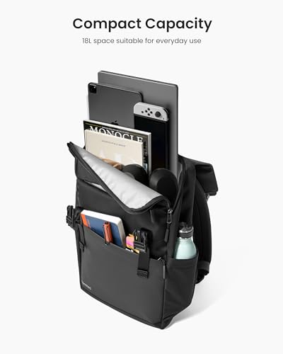 Mochila tomtoc para portátil 13-16" ligera y resistente al agua miniatura 3