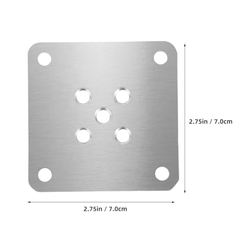 Pieds de canapé stables grâce aux plaques de fixation de rechange 7cm - 3