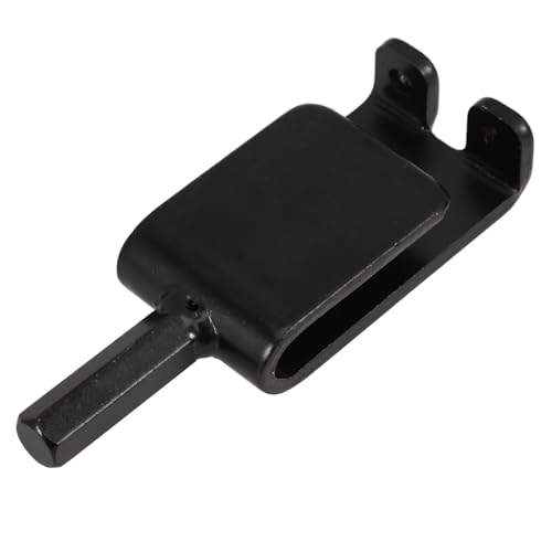 Balacoo Ice Fishing Equipment Ice Sailboat Winch Drill Bit Adapter Ice Anchor Drill Adapter Ice Fishing Tools Ice Fishing Tent Replacement Ice Fishing Tent Nail Steel Black