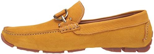 Donald Pliner mens Driver Driving Style Loafer, Orchre, 7 US | Image 7