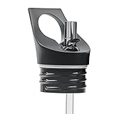 Strohhalm Trinkverschluss mit Straw für ACTIVE FLASK Trinkflaschen Bamboo: Ersatzdeckel Zubehör Verschluss Deckel BPA frei auslaufsicher
