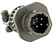 Itt Cannon Circular Connector Plug, Size 14, 5 Position, Cable - KPT01J14-5P