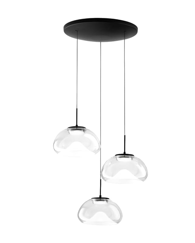 Suspension circulaire LED Fabas Luce pour éclairer votre salle à manger