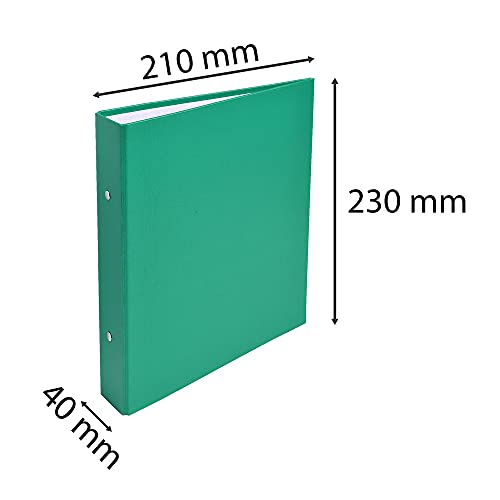 Classeur remborde prolypropylene 2 anneaux 30mm - a5