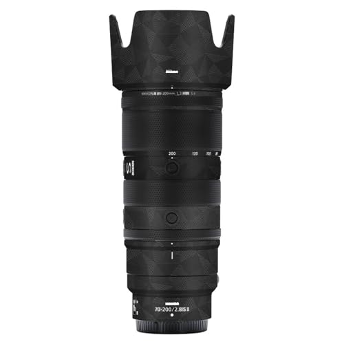 Mebont �J�����A�N�Z�T���[ �X�e�b�J�[ Nikon Z 70-200mm f/2.8 VR S II�Ή� �����Y�ɓK������ی쑕���X�e�b�J�[�ŁA�ώC�����A�ϖ��Ր�������������Y�X�L���ی�t�B�����A����(�k���O�p��)