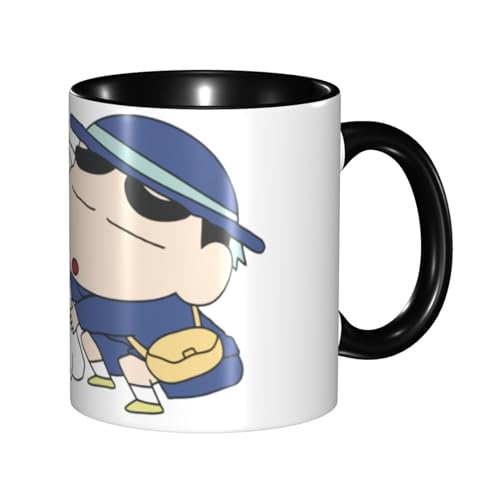 マグカップ クレヨンしんちゃん シロ グッズ コーヒーカップ 330ml Coffee Mug コップ おしゃれ かわいい セラミック 食器 朝食 直飲み 筆筒 誕生日 プレゼント
