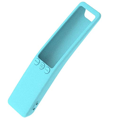 Image of Oboe Sikai Silicone Case Compatible with Samsung BN59-01312A QLED 8K 4K Smart TV Remote Shockproof Protective Remote Cover Skin-Friendly Anti-Slip Anti-Lost with Remote Loop (B-Glow in Dark Blue)