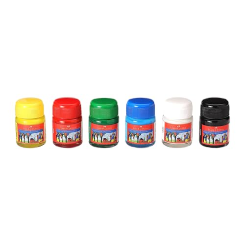 Image of Faber-Castell Poster Color Tin - Pack of 6 (Assorted)