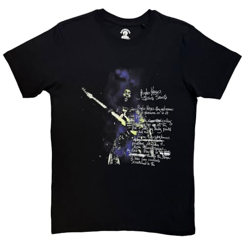 T-shirt Jimi Hendrix Purple Haze idéal pour vos soirées concerts
