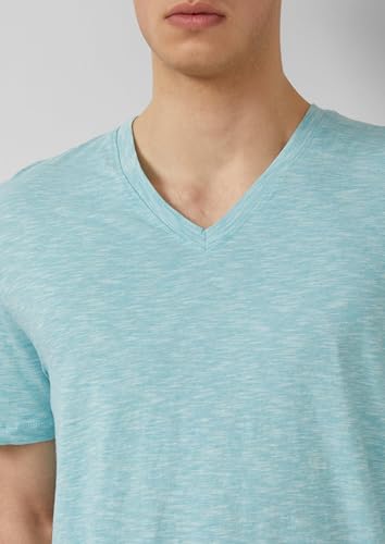 s.Oliver Herren T-Shirt – V-Ausschnitt, Regular Fit, Baumwolle – Ansicht 5