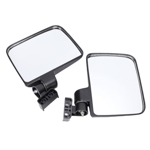 SUNGOOYUE Golf Cart Mirror, 1 Pair Convex Rear View Mirror