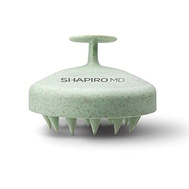 AMAZON - Shapiro MD Hair Growth Experts | Scalp Massaging Shampoo Brush – Advanced Silicone Tool for Visibly Thicker, Healthier Hair | Soft Bristles | Dermatologist Recommended | Hygienic Waterproof Design