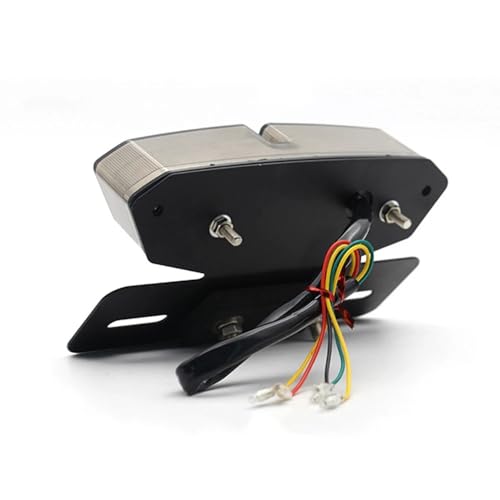 Feu arriere de moto 12V avec clignotant integre et feu de stop