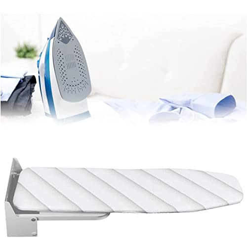 Ironing Board Professional Wall Mounted Foldaway Ironing Board Space Saving Design,Engineered to Last a Lifetime,Swivels up to 180 Degrees,Folding and Retracting Function, Saving Space Foldable Iron
