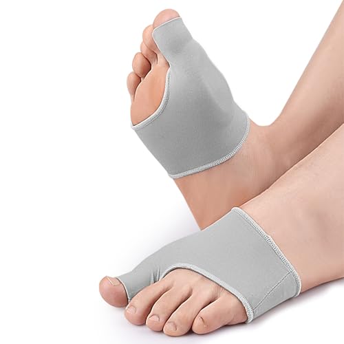 Protector de Dedo Gordo con Separador de Dedos del Pie, Alivia la Presión y Mejora la Posición del Pie, Ideal para Tallas Grandes (XL)