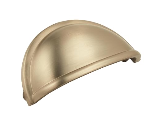 Amerock 25 Pack 3" Cup Pulls Golden Champagne Drawer Pull
