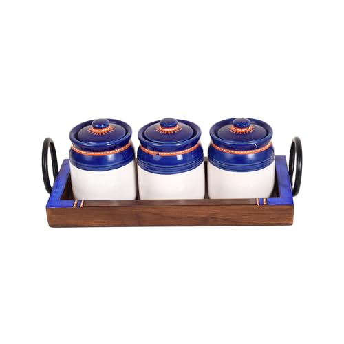 Image of AAKRITI ART CREATIONS Royal Barni Trio Set