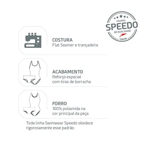Kit Natação Speedo Maiô Infantil + Óculos Baloo + Touca Xtrafit Tecido (4 anos)