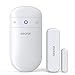 Door Chime, 500ft Operating Range 52 Chimes Adjustable Volume with Mute Mode LED Indicators 1 Plug-in Receiver 1 Magnetic Sensor for Home Office - Model M508+D017