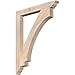 Ekena Millwork BKT04X32X40IMP01SDF Imperial Traditional Bracket, 32"D x 40"H, Smooth Douglas Fir