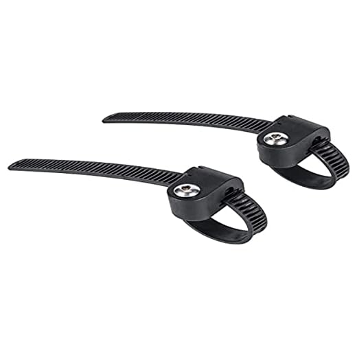 TOPEAK VersaMount, 2pcs per Set Cycling Bottle Holder, Unisex, Black (Black), 20-60 mm