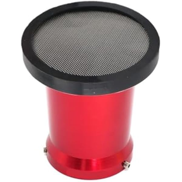 50/55mm filtr powietrza gaźnika z siatką trąbka stos prędkości pasuje do PE PWK21 24 26 28 30 32 34 (Size : Red 55mm)