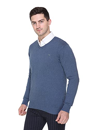 Image of GODFREY V Neck Full Sleeve Sweater for Man Winter Pullover