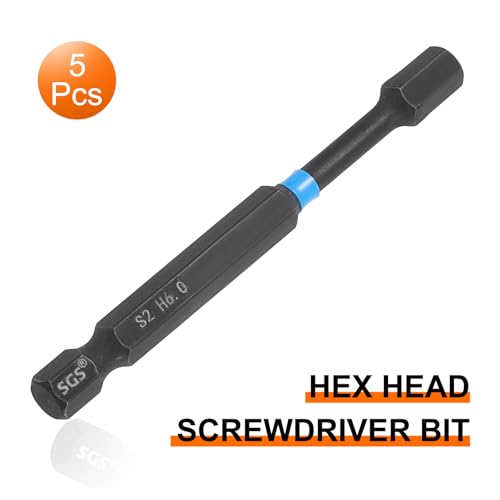 Brocas hexagonales de acero S2 H6 de 75 mm con acabado de alta resistencia 4