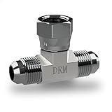 Drehmeister T-Stück 3/4"-16 UNF Gewinde – LPG Füllschlauch Verbinder für Gastankflaschen & Tankstutzen