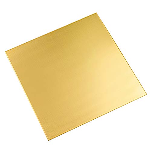Feuille de laiton防 dynamic 锈蚀 4mm加厚黄铜方块 解决户外构件易生锈难题
