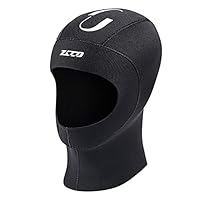 ZCCO Thermal Neopren Tauchhaube Unterwasser Tauchen Schnorcheln Surfen Winter Schwimmen Speerfischen(H3-XL)