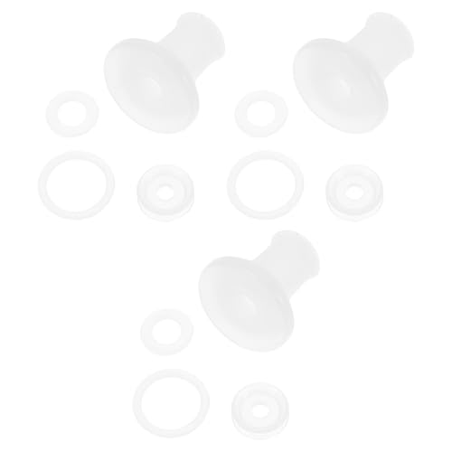LALAFINA 3 Juegos de Juntas de Silicona de Repuesto para Eléctrica, Anillos de Sellado y Válvulas de Flotador, Restauran Funcionalidad y Seguridad