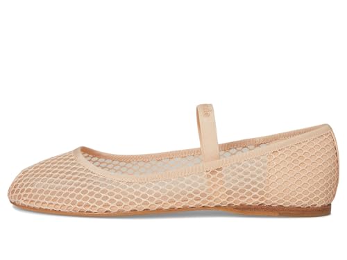 Image of kate spade new york Riley Ballet Flat, Light Beige Mesh, 7