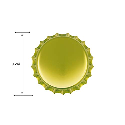 Manual Bottle Capper Tool, Twin Lever Hand Capper For Home Brewing, Crown Capper, Bottle Sealer With 50Pcs Beer Bottle Crown Caps (Plastic，Red) #TOP2