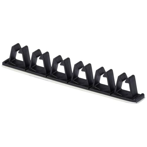 TRU Components Cable Clip TC-12533420 Paquete de Ø 7,8 mm (MAX) Negro 20 Pieza(s)