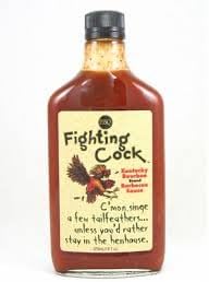 Fighting Cock Kentucky Bourbon BBQ Sauce (12 Pack)